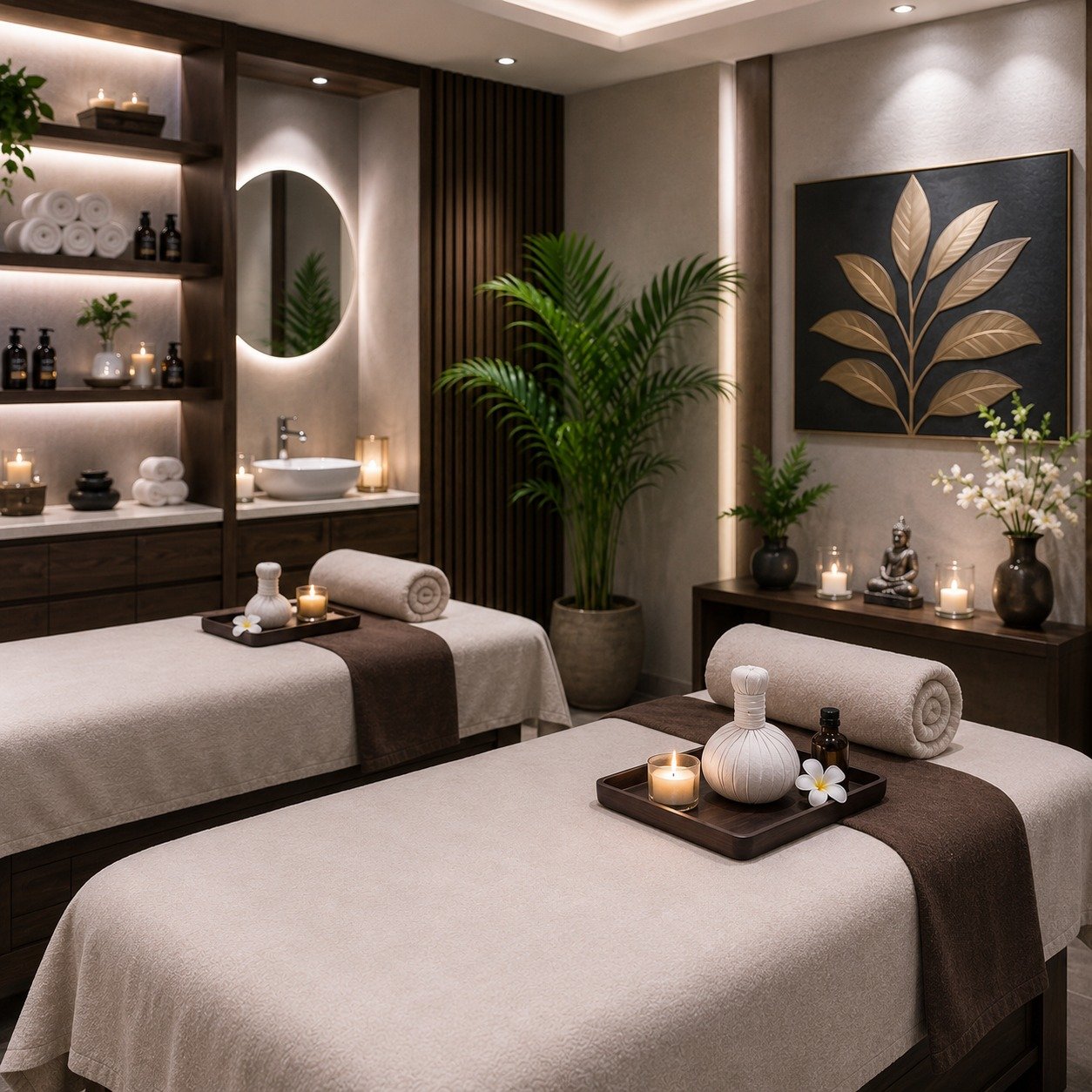 Relaxing Spa Ambience at Coral Spa